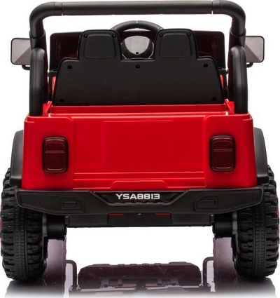 Makina elektrike për kalamaj LEAN CARS YSA8813, 24V, me telekomandë, e kuqe