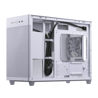 Kuti kompjuteri Asus Prime AP201, micro ATX, USB 3.2 Type C, e zezë