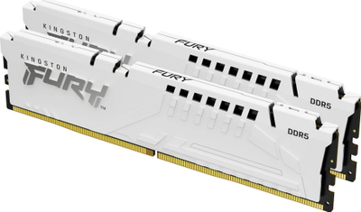 Memorie RAM Kingston Fury Beast DDR5, 64GB, 5600MHz, e bardhë