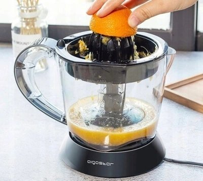 Цедалка за агруми Aigostar Citrus Juicer, 40W, мерна чаша 1L, црна