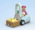 Set lodrash Playmobil Junior Organic Market Stall and Forklift 71691, treg me forklift, shumëngjyrësh