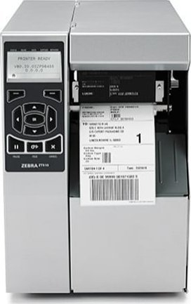 Printer etiketash Zebra ZT510, termik transferues, 300 DPI, 305 mm/sec, gri