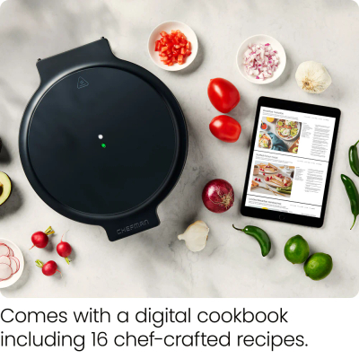Tigan Chefman Everything Maker Griddle, e zezë