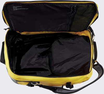 Çantë duffel Petzl 65L S045AA00, e fortë, e verdhë me të zezë