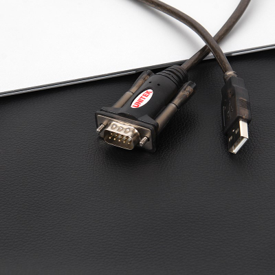 Kabllo adapter USB Unitek USB A në RS 232, 1.5 m, e zezë