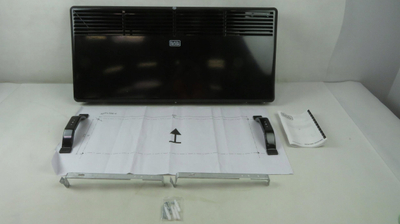 Ngrohës muri Black+Decker BXCSH1800E, 1800W, ekran digjital, i zi