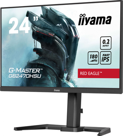 Monitor gaming Iiyama G-MASTER GB2470HSU-B6, 23.8", Full HD, i zi