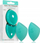Sfungjer grimi Real Techniques Miracle Airblend Duo, set 2 copë, për fondatinë, ngjyrë mente
