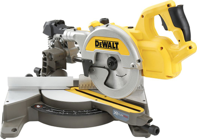Sharrë prerëse këndore Dewalt DCS777T2, 54V, 216mm, e verdhë