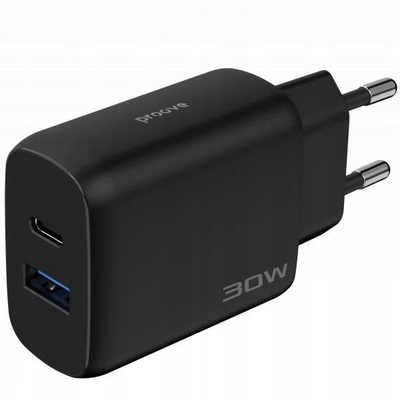 Karikues muri Proove Silicone Power 2 WCSP23011001, 30W PD3.0 QC3.0, USB C dhe USB A me kabllo 1m, i zi