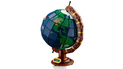 Set ndërtimi LEGO Ideas Globe 21332, glob dekorativ, shumëngjyrësh