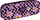 Penar shkollor CoolPack Deck Purple Pot, njëndafshe, vjollcë me motive