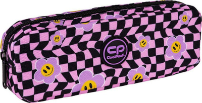 Penar shkollor CoolPack Deck Purple Pot, njëndafshe, vjollcë me motive