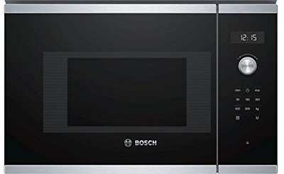 Вградна микробранова печка Bosch BFL524MS0, 20 l, 800 W, инокс