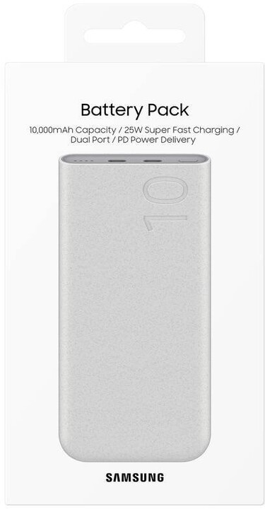 Samsung EB-P3400XU Power Bank, 10000 mAh, Beige