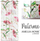 Perde zbukuruese Amelia Home Palermo, 140x250 cm, me unaza, me lule, e bardhë