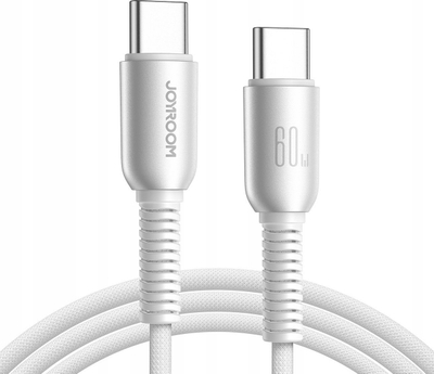 Kabllo USB Joyroom JYR1126, USB-C në USB-C, 1.2m, 60W, gri