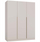 Dollap garderobe Senso Glamour, 200x150cm, 3 dyer, cashmere me doreza ari