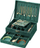 Kuti bizhuterish CA7 Jewelry Box, me plot ndarje, me sirtar, jeshile