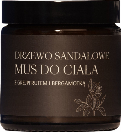 Mus trupi Mglife me Sandalwood, Grapefruit edhe Bergamot, hidratues, 120 ml