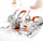 Kapëse për fleta Stapler Rapid Electric Supreme 5080e 20993411, 80 fleta, e argjendtë