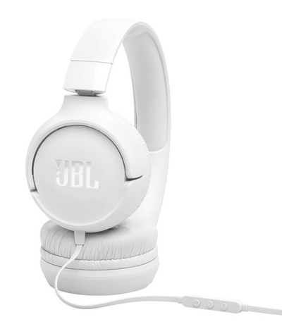 Kufje me tela JBL Tune 520C, USB-C, 32mm, të bardha