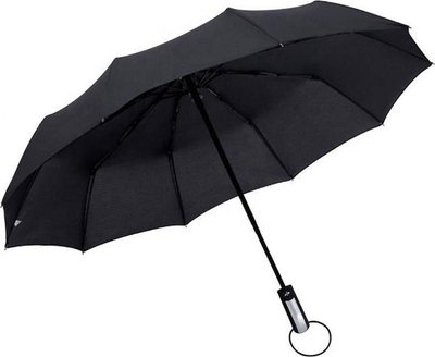 Чадор BQ13F Umbrella, автоматски, преклопен, црн