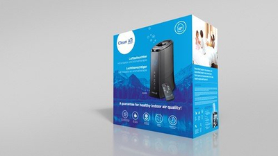 Humidifikues Clean Air Optima CA-603, për 45m², ultrasonik, i zi