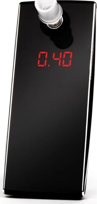 Алкотест Sentech AL5500, полупроводнички сензор, меморија за резултат, црн