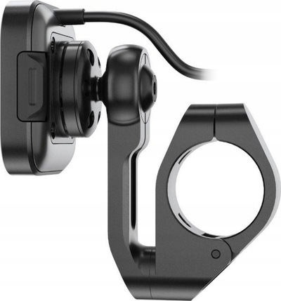 Mbajtëse timoni për motor Peak Design Motorcycle Bar Mount, me karikim wireless Qi2, magnetike, e zezë