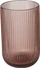 Gotë qelqi Alandeko Rigano, 350ml, H13cm, rozë e errët