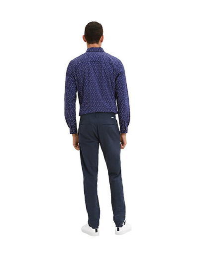 Панталони Tom Tailor Slim Fit, сини