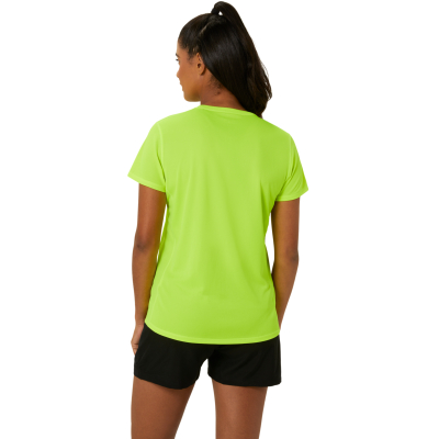 Bluzë sportive Asics Core SS, mëngë të shkurtra, e verdhë