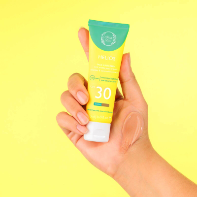 Helios Mbrojtës Dielli për Fytyrë SPF 30 me Ngjyrë
