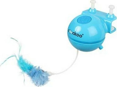 Lodër lazer për mace Coockoo Roxy, elektronike, me micro USB, blu