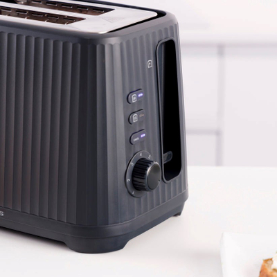 Toster Taurus Jonic, 2 vende, 1150W, gri e errët