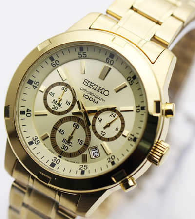 Orë dore Seiko Chronograph SRW782P1