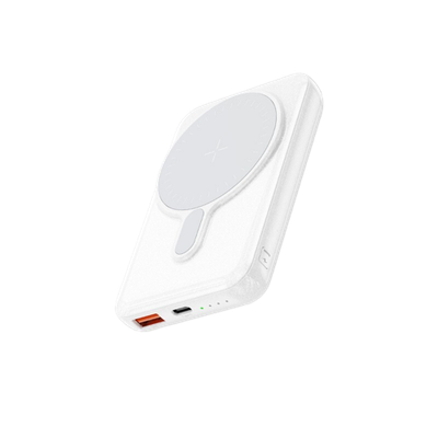 Power Bank Magnetik Remax RPP-85 22.5W, 10000 mAh, e bardhë