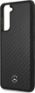 Mbështjellës telefoni Mercedes MEHCS21SRCABK për Samsung Galaxy S21, material karboni, mbrojtje TPU PC, i zi