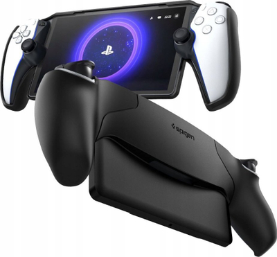 Mbrojtëse Spigen Thin Fit për Sony Playstation Portal, polikarbonat, e zezë