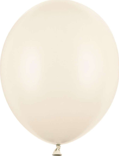 Balona Partydeco Strong Pastel Light Nude, 30cm, set 100 copë, ngjyrë nude