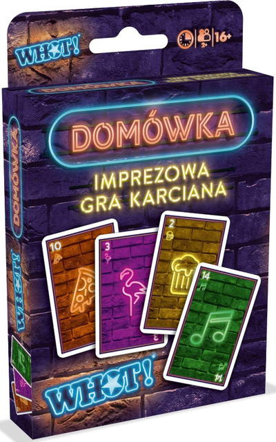 Lojë letra Winning Moves WHOT House Party, party game, 16+