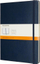 Bllok shënimesh Moleskine Sapphire Blue, Extra Large, me vija, kapak i fortë, blu safir