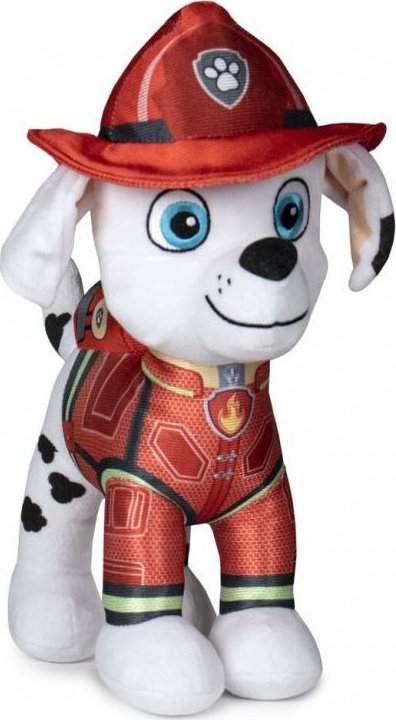 Lodër plushe Play by Play Paw Patrol Marshall, zjarrfikës, e kuqe