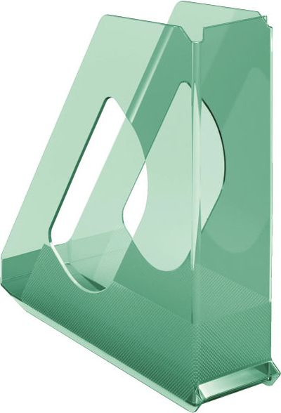 Mbajtës dokumentesh Esselte Colour´Ice, plastikë, jeshile transparente