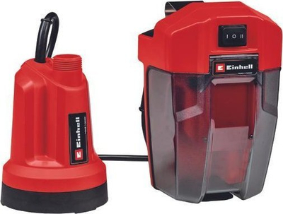 Pompe zhytse pa kabllo Einhell GE-SP 18 LL Li Solo, 18V, 4500 l/orë, e kuqe e zezë