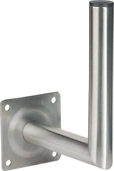Mbajtëse muri antene Extralink L200-Inox, 200mm, çelik inox, argjendtë