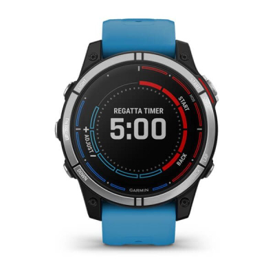 Ora sportive Garmin Quatix 7 Base, 47mm, GPS, blu
