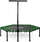 Trampolinë Neo-Sport Fitness 4FT, 127 cm, e zezë/gjelbër