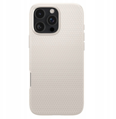 Mbulesë telefoni Spigen Liquid Air për iPhone 17 Pro Max, fleksibile, antirrëshqitëse, gri